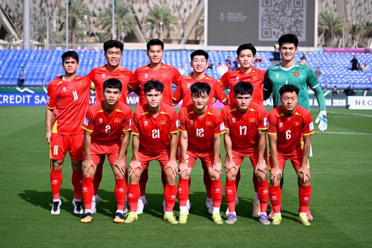Vòng chung kết U23 châu Á 2026: U23 Việt Nam có thể vào tứ kết sớm một lượt trận